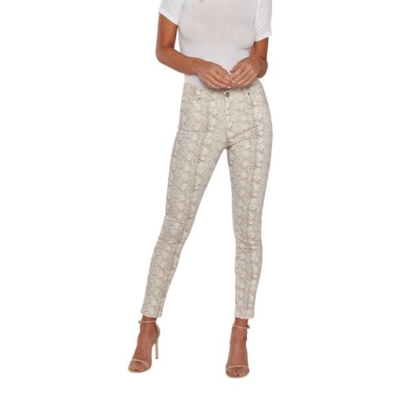 AG Adriano Goldschmied + Liberty Art Fabrics Denim - AG ADRIANO GOLDSCHMIED Jeans NWT $198 Farrah Skinny Ankle High Rise Size 27